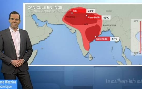 Ấn Độ: Nền nhiệt trong thành phố đạt mức kỷ lục 51ºC