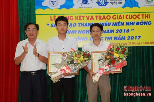 Trường THPT Anh Sơn 2 dành giải Đặc biệt Cuộc thi Sáng tạo thanh thiếu niên nhi đồng