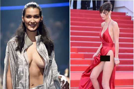 Ngượng chín mặt vì sự cố váy áo tại Cannes 2016