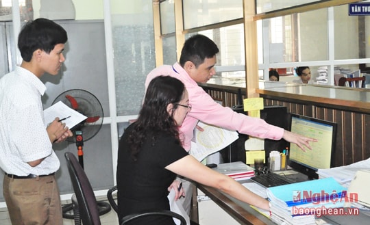 Kiểm tra cải cách hành chính tại Sở Xây dựng