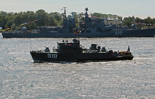 Hạm đội Baltic phá thủy lôi từ thời Thế chiến II