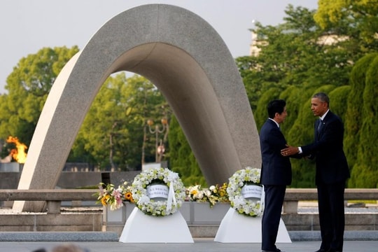 Tổng thống Barack Obama đặt chân tới Hiroshima