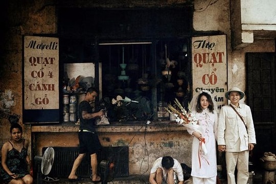 Độc đáo bộ ảnh cưới tái hiện thời bao cấp