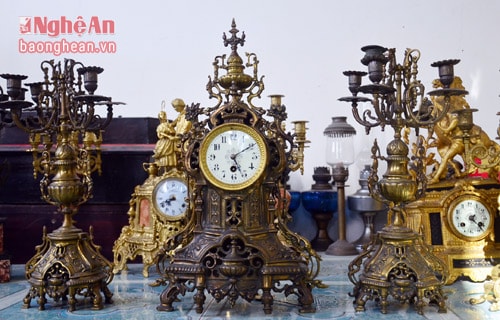 Chiêm ngưỡng bộ sưu tập đồng hồ cổ độc nhất xứ Nghệ