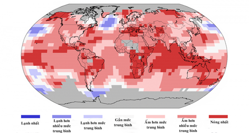 2016 có thể là năm nóng nhất trong lịch sử
