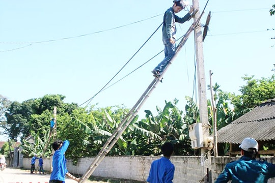 Tuổi trẻ thị xã Thái Hòa, Tân Kỳ ra quân chiến dịch hè tình nguyện 2016
