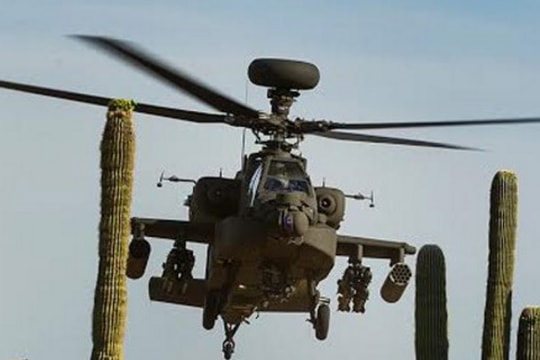 Boeing trúng thầu sản xuất 24 trực thăng Apache cho Qatar