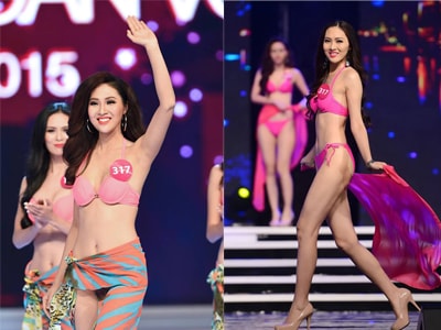 Đường cong hấp dẫn của tân Hoa khôi Áo dài VN