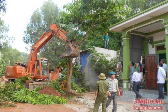 Thông tuyến đường D4 đoạn 'nút thắt' qua xã Nghi Thiết, Nghi Lộc