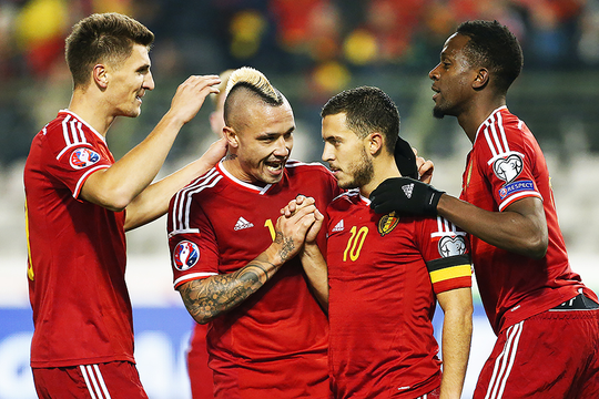 Lịch thi đấu Euro 2016 - Tuyển Bỉ