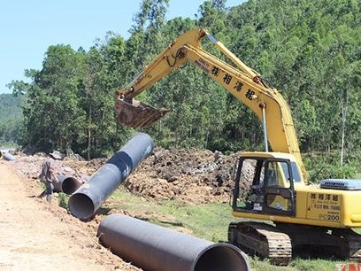 Đầu tư hệ thống cấp nước sạch cho 3 đô thị