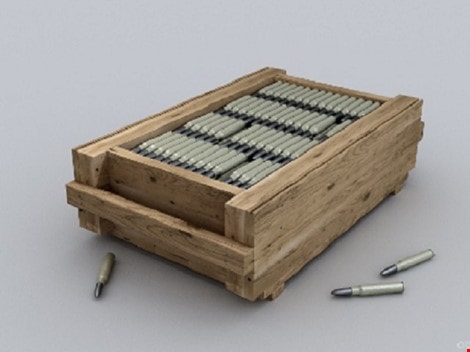 Hàng trăm viên đạn của quân đội Đức biến mất sau chuyến bay