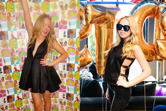 Phong cách gợi cảm của con gái út Donald Trump