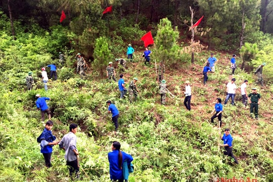 177.000 thanh niên Nghệ An tham gia chiến dịch tình nguyện hè