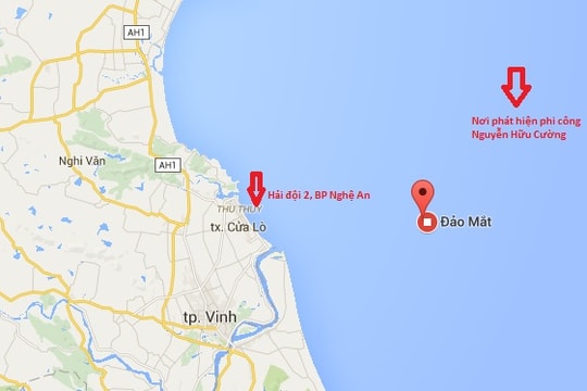 Phi công Nguyễn Hữu Cường vẫn nhìn thấy đồng đội sau khi rơi xuống biển