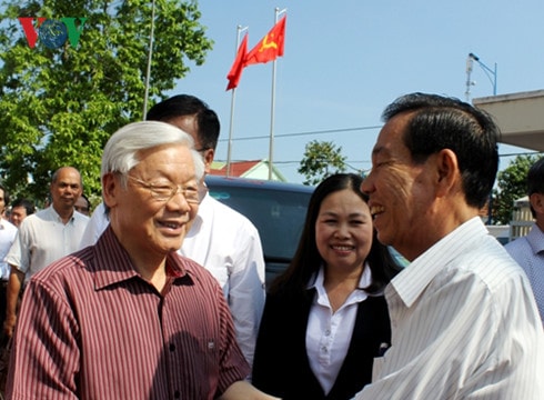 Tổng Bí thư Nguyễn Phú Trọng: 'Chống cho được tham nhũng, hư hỏng trong nội bộ'