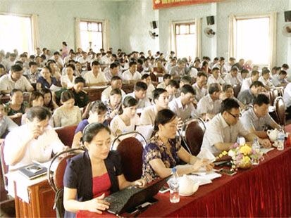 Quỳ Hợp tổ chức Hội nghị học tập, quán triệt Nghị quyết Đại hội XII của Đảng