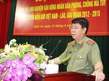 Thượng tướng Bùi Văn Nam: Đa dạng hình thức vận động nhân dân phòng chống ma túy