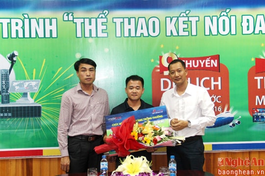 MobiFone Nghệ An: Trao giải Chương trình  'Thể thao kết nối đam mê'