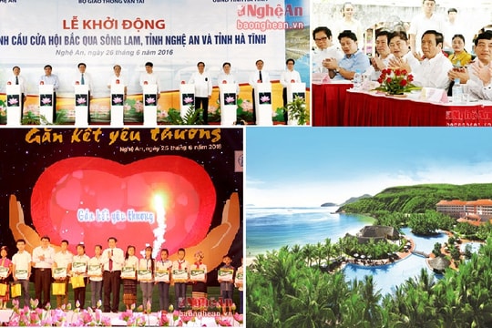 Cùng một lúc, Nghệ An khởi động 2 dự án quan trọng