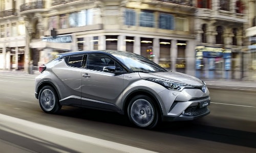 Lộ nội thất Toyota C-HR 2017 - đối thủ Mazda CX-3
