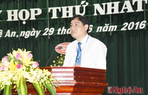 Bí thư Tỉnh ủy: Nêu cao tinh thần trách nhiệm, đoàn kết, quyết tâm đưa Nghệ An vươn lên
