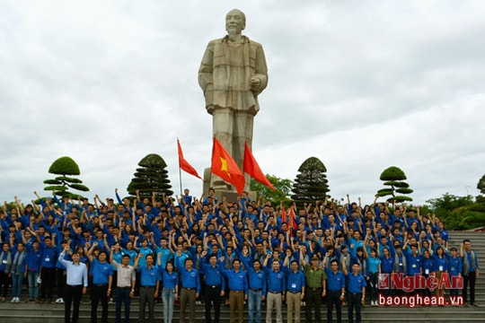 Lễ xuất quân chiến dịch hè tình nguyện hè 2016 ở Nghệ An