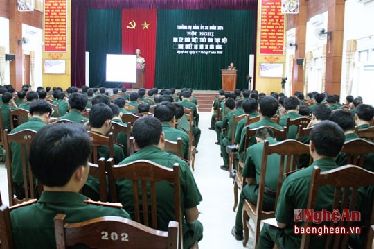 Sư đoàn 324 triển khai thực hiện Nghị quyết Đại hội XII của Đảng