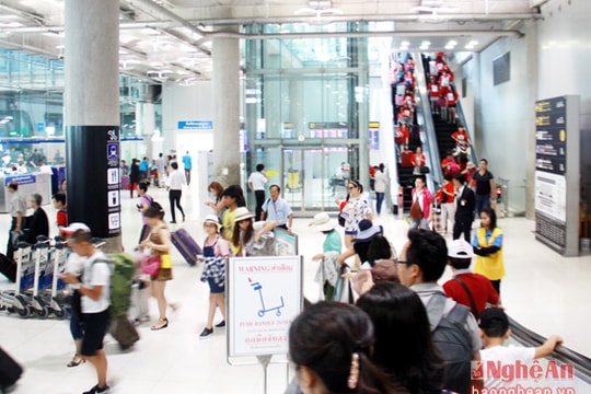 Đường bay Vinh - Bangkok: Hút khách du lịch vùng Bắc Trung bộ