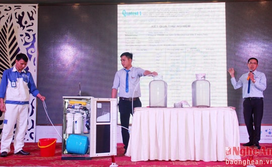 Tập đoàn Tân Á Đại Thành giới thiệu Máy lọc nước R.O thế hệ mới 2016