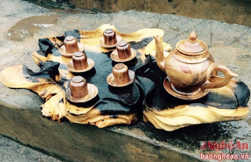 Những sản phẩm mỹ nghệ làm từ cây cà phê: Ngắm là mê