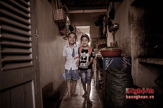 Những ngày hè tuổi thơ ở khu nhà tầng Quang Trung