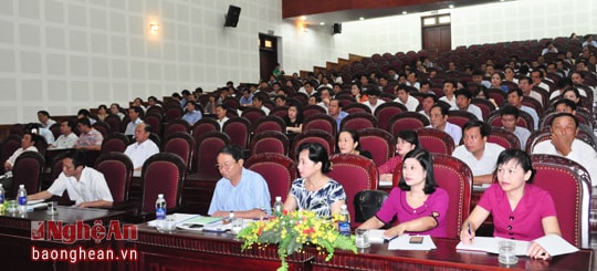 Đảng ủy Khối Doanh nghiệp Nghệ An quán triệt Nghị quyết Đại hội XII của Đảng