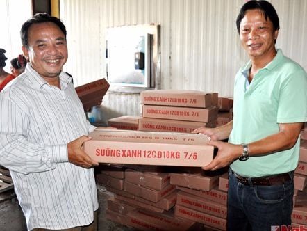 Phường Nghi Tân (TX Cửa Lò) mỗi năm xuất khẩu 15.000 tấn hải sản