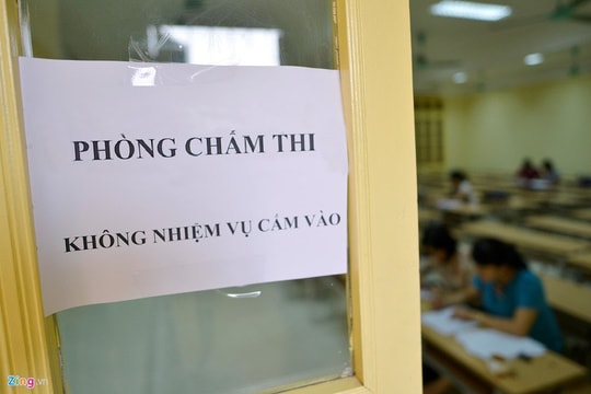 Có phải giáo viên chê thù lao chấm thi ở ĐH Vinh thấp?