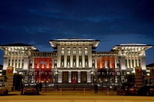 Cung điện hơn 1.000 phòng của tổng thống Thổ Nhĩ Kỳ