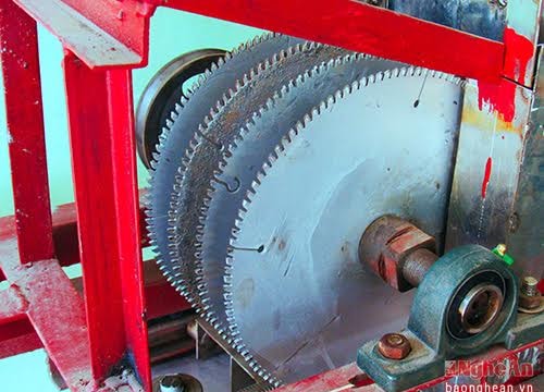 Máy cắt đá lạnh của người thợ quê được Bộ KHCN công nhận