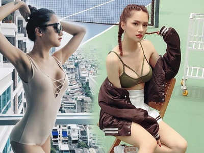 Vẻ đẹp của Hương Giang Idol sánh ngang hoa hậu chuyển giới Thái Lan