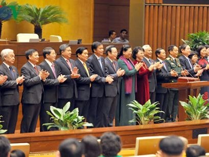 Chính thức ra mắt bộ máy lãnh đạo cao nhất của Quốc hội khóa XIV