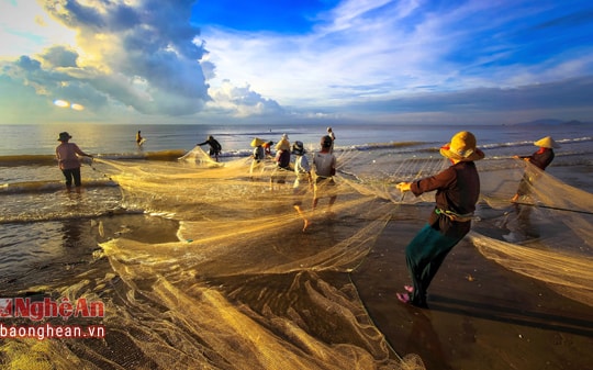 Vẻ đẹp mê mẩn của biển Quỳnh