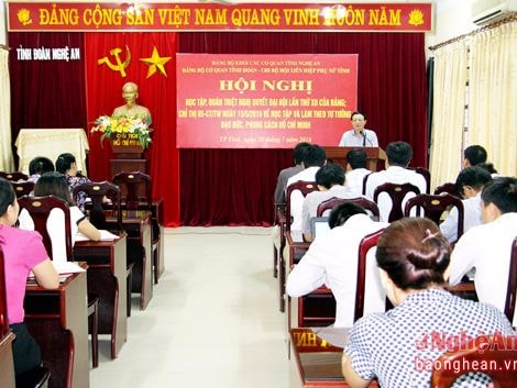 Tỉnh đoàn, Hội LHPN tỉnh quán triệt, triển khai thực hiện Nghị quyết Đại hội XII của Đảng