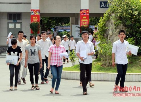 Đại học Vinh chính thức công bố điểm nạp hồ sơ và chỉ tiêu xét tuyển đợt 1