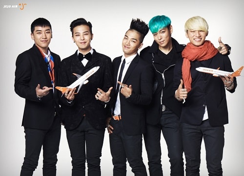 Big Bang được chọn làm đại sứ thương hiệu của Hàn Quốc