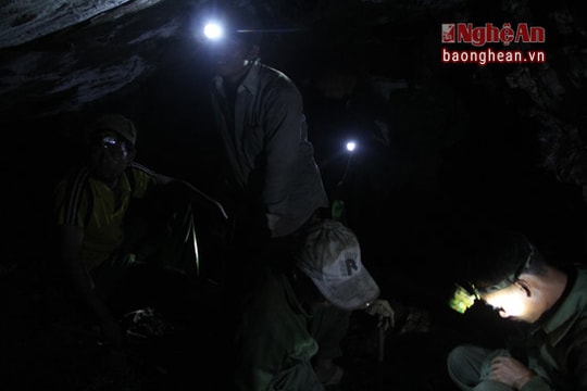 Liều mạng đào xuyên núi mót quặng thiếc