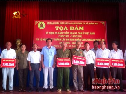 Các địa phương tổ chức kỷ niệm 55 năm thảm họa da cam Việt Nam