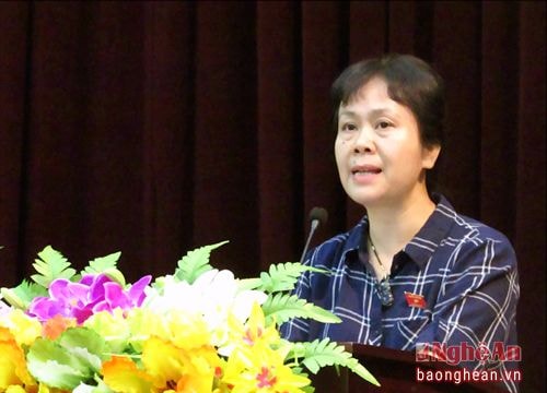 Cử tri Nghi Lộc quan tâm đến vấn đề bảo vệ môi trường