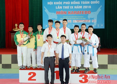 Bế mạc Giải Karatedo Hội khỏe Phù Đổng toàn quốc 2016