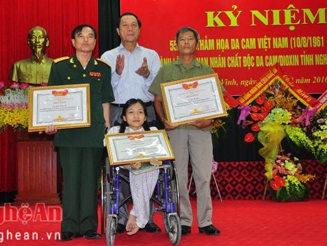 Kỷ niệm 55 năm thảm họa da cam và 10 năm thành lập Hội nạn nhân chất độc da cam/dioxin tỉnh