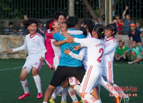 TP Hồ Chí Minh vô địch bóng đá nữ THPT Hội khỏe Phù Đổng toàn quốc