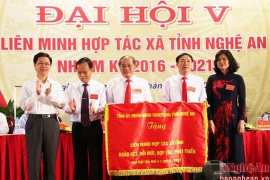 Đại hội V Liên minh hợp tác xã Nghệ An nhiệm kỳ 2016 – 2021